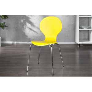 Stolička Form žltá