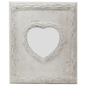 Zrkadlo Ego dekor Srdce, 47,5 × 58 cm