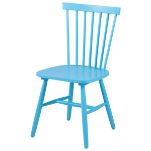 Jedálenská stolička drevená Rino (SET 2 ks) - žltá