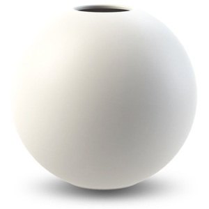 Okrúhla váza Ball White 20 cm