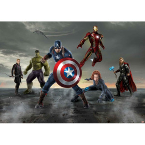 Fototapeta, Tapeta Avengers - Formácia, (368 x 254 cm)