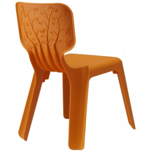 MAGIS - Detská stolička ALMA, oranžová - VÝPRODEJ