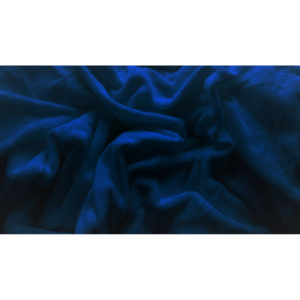 Plachta Mikroflanel jednolôžko tmavo modrá Velikost: 90 x 200 cm