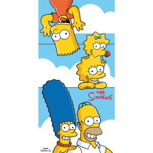 Detská osuška simpsons family