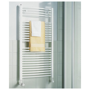 KERMI KERMI - LR0100800602XXK / B-20 R, koupelnový radiátor zahnutý 800x600mm, bílá