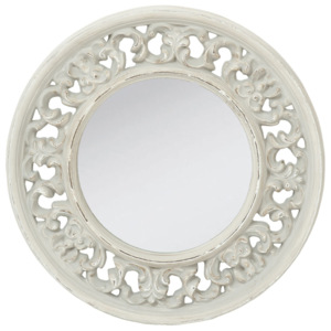 Okrúhle zrkadlo s ornamentami - Ø 50*4 cm