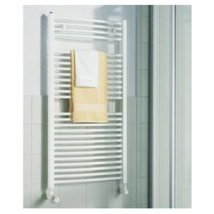 KERMI KERMI - LR0100800402XXK / B-20 R, koupelnový radiátor zahnutý 800x400mm, bílá