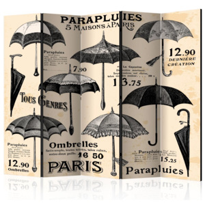 Paraván - Vintage Umbrellas II