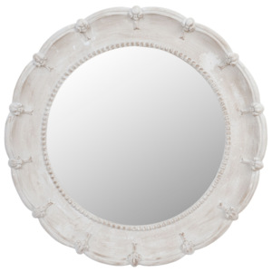 Okrúhle zrkadlo s ornamentami - Ø 84*9 cm