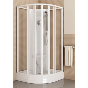 RAVAK - Sprchový box Supernova ASBKP6 80 sklograpewhite (80644112ZG)