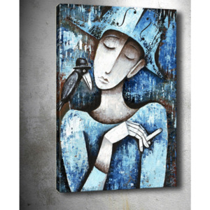 Obraz Girl With Cigarette, 40 × 60 cm