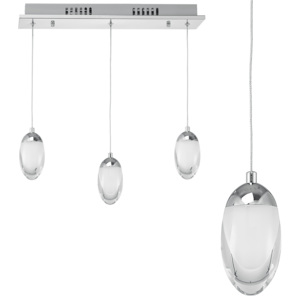 [lux.pro]® Elegantná závesná lampa s 3 LED žiarovkami