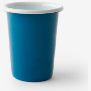 BORNN Malý smaltovaný modrý pohár