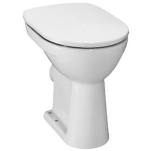 JIKA - WC mísa LyraPlus s ploškou, vodorovný odpad, výška 45 cm samostatně stojící klozet (H8253860000001)