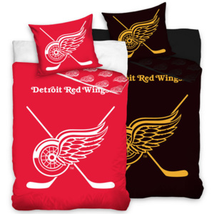 Bavlnené posteľné obliečky NHL Detroit Red Wings
