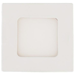 Lumenix LED panel 3W Teplá biela, biely rám