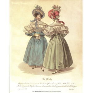 Reprodukcia, Obraz - The Dress 2, Chapeau, (24 x 30 cm)