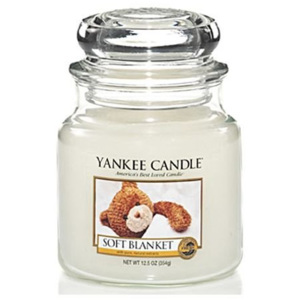 Yankee Candle vonná sviečka Soft Blanket Classic stredná
