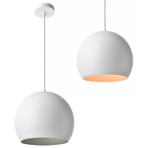 [lux.pro]® Dekoratívna dizajnová design lampa HT169905 - biela (1 x E27)