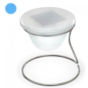 Solárna LED dizajnová stolová lampa Esotec 102025 - studená biela