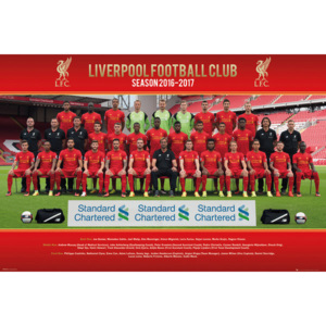 Plagát, Obraz - Liverpool - Team Photo 16/17, (91,5 x 61 cm)