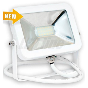 LEDIN LED reflektor 10W SLIM Denná biela