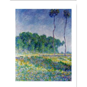 Reprodukcia, Obraz - Spring Landscape, Claude Monet, (60 x 80 cm)