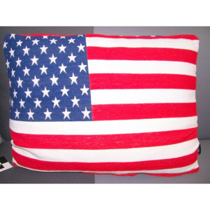Dekoratívny vankúš Amerika, 45x60 cm, farebný - viac farieb