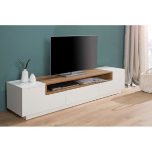 Bielo-dubový TV stolík Empire 40 x 180 cm »