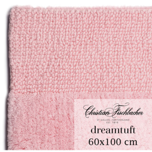 Christian Fischbacher Kúpeľňový koberček 60 x 100 cm ružový Dreamtuft, Fischbacher