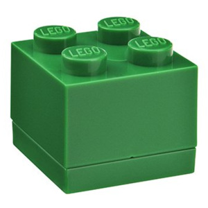 LEGO® Storage Úložný box Mini - tmavo zelený