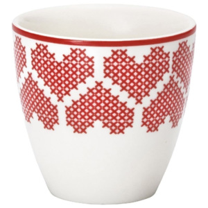 Mini Latte Cup December červená
