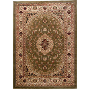 Kusový koberec klasický vzor 7 zelený, Velikosti 70x140cm