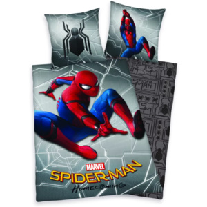 Herding Detské obojstranné obliečky - Spiderman Homecoming, 140x200 cm