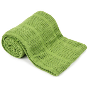 VOG Bavlnená deka zelená, 150 x 200 cm
