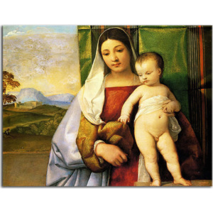 Tizian obraz - The Gipsy Madonna zs18339