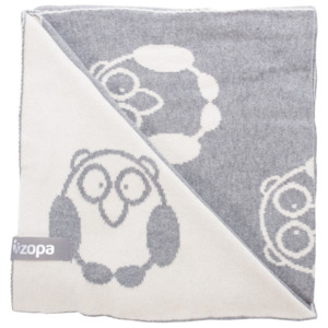 ZOPA Detská deka Little Owl, Grey