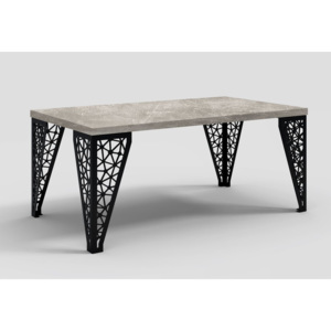 Stôl RABAT IV, 160x78x90, beton