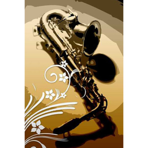 Obraz na stenu - Saxofón zs16488