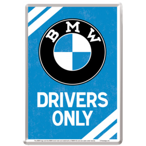 Nostalgic Art Plechová pohľadnice - BMW Drivers Only