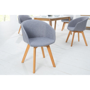 Dizajnová stolička Sweden II tmavá sivá
