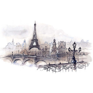 Fototapeta Eiffelova veža 18608 - vodolepiaca