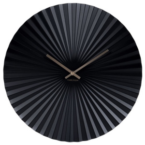 Karlsson 5657BK Designové nástenné hodiny, 40 cm
