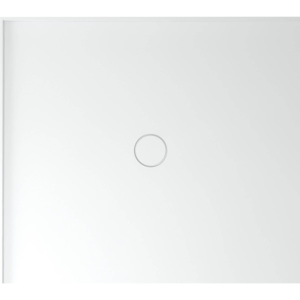 Polysan MIRAI vanička z liateho mramoru, obdĺžnik 90x90x1,8cm, ľavá, biela