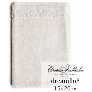 Christian Fischbacher Rukavica na umývanie 15 x 20 cm kriedovo biela Dreamflor®, Fischbacher