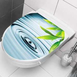 Blancheporte Samolepiace dekorácie na sedátko WC voda