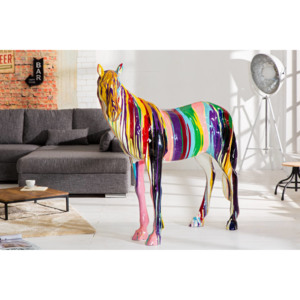 Plastika Byfrod kôň pop art 160cm