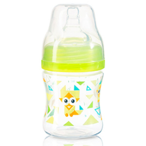 Antikoliková fľaštička so širokým hrdlom Baby Ono - zelená