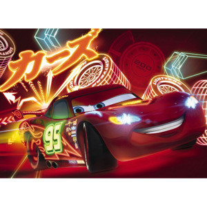 Fototapeta - Neon Cars Disney 477 - papierová
