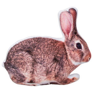 Jahu Tvarovaný 3D vankúšik Zajac, 30 x 40 cm